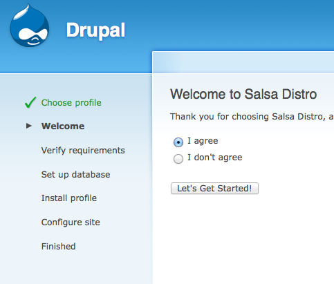 Drupal CMS - Disable language selection on installation profile