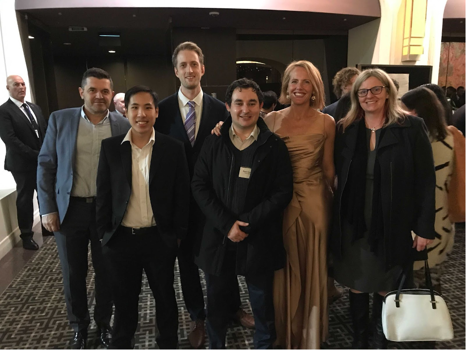 Photo of Con, Ming, Alan, Steven, Deirdre and Phillipa at Tech Diversity Awards 2022