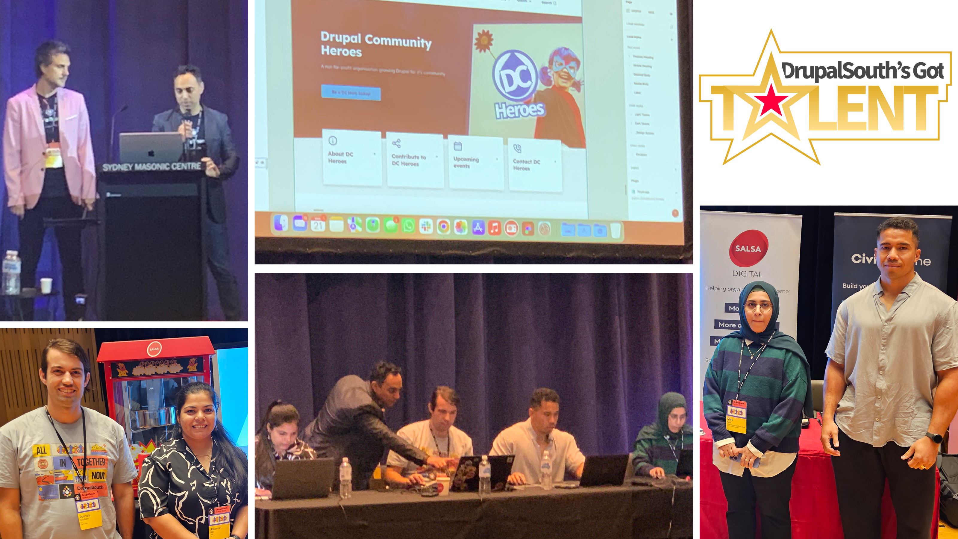 The CivicTheme Gameshow at DrupalSouth 2024 in Sydney